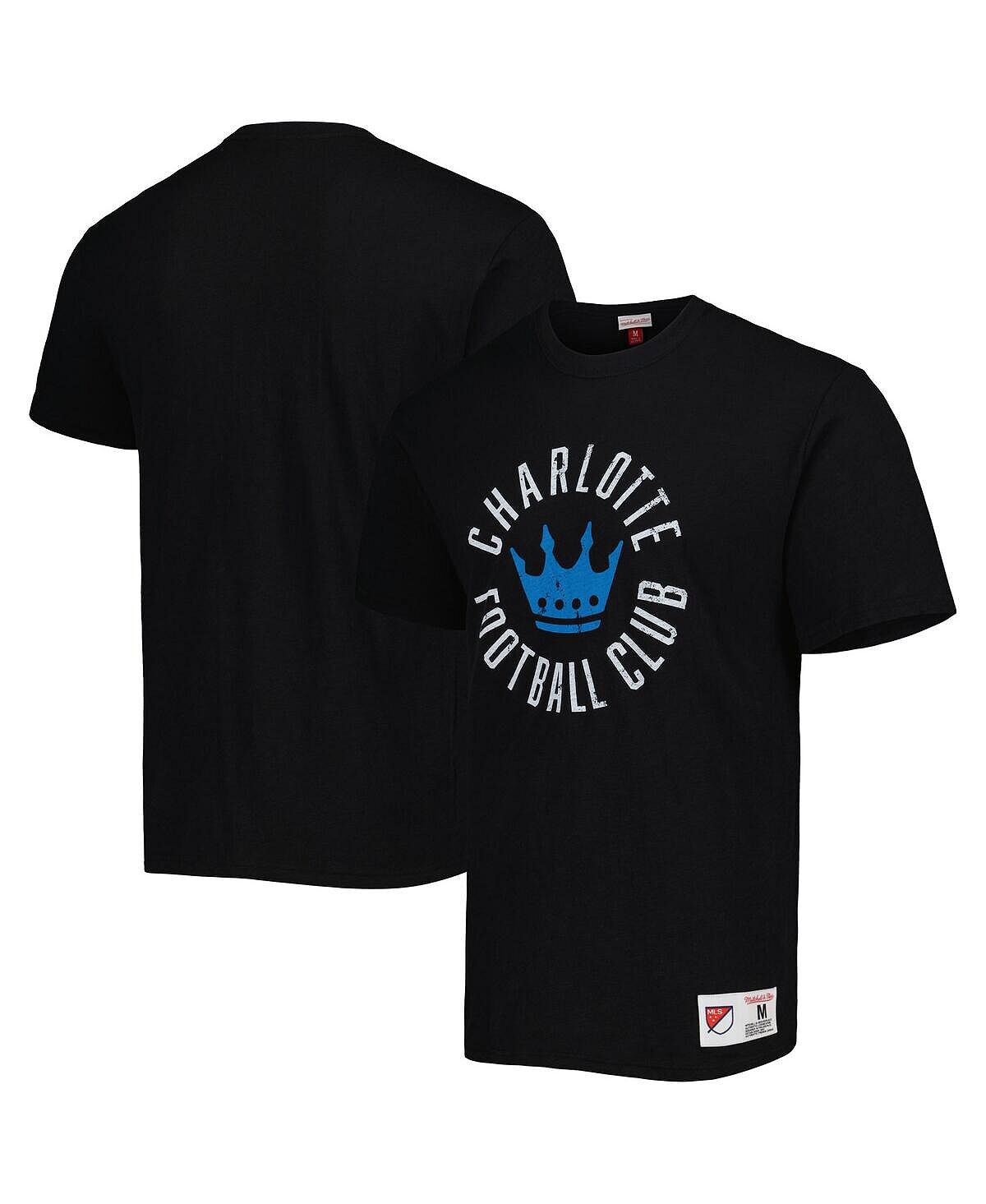 

Мужская черная футболка Charlotte FC Legendary Mitchell & Ness