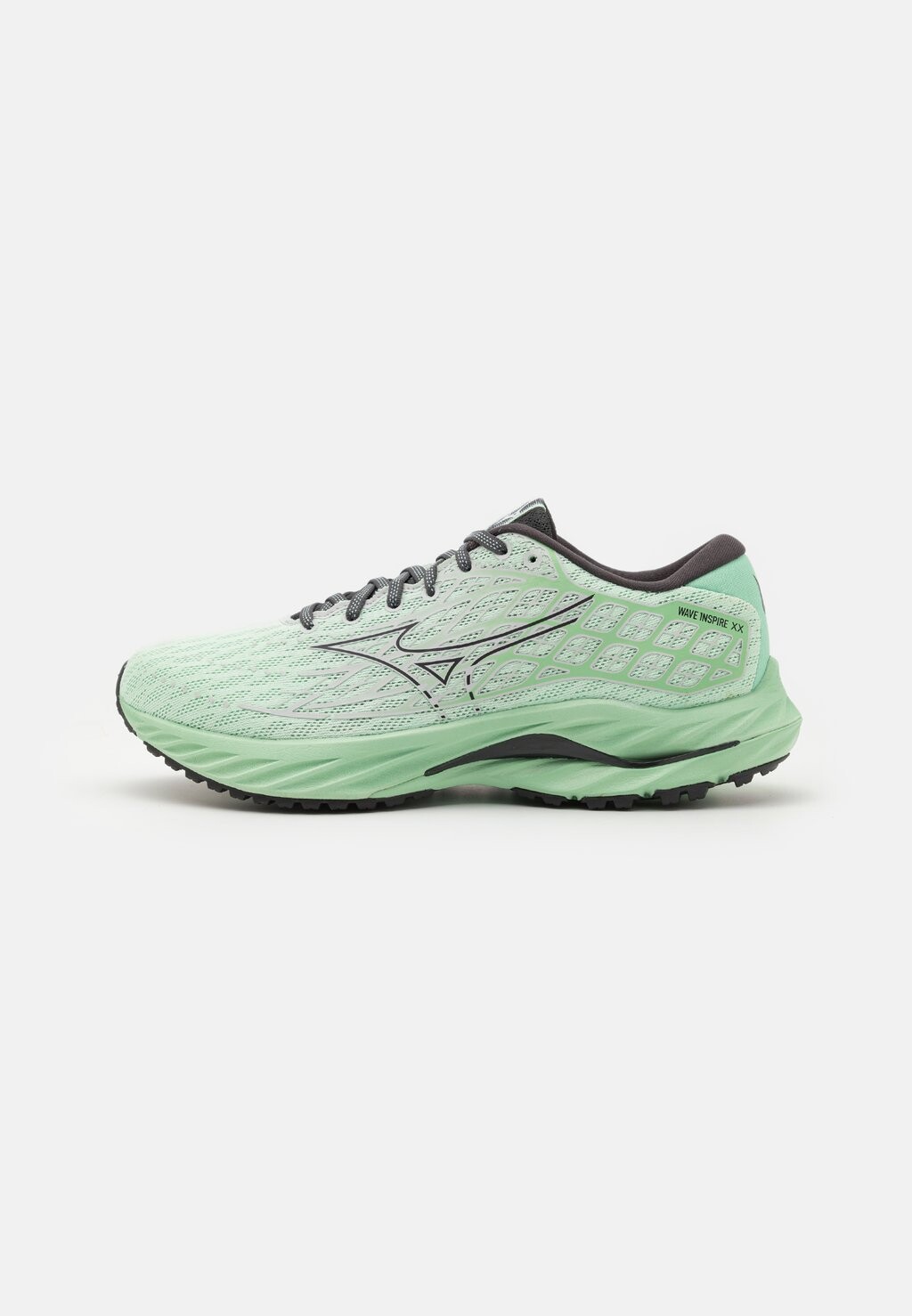 

Кроссовки для стабилизирующего бега WAVE INSPIRE 20 Mizuno, цвет grayed jade/black oyster