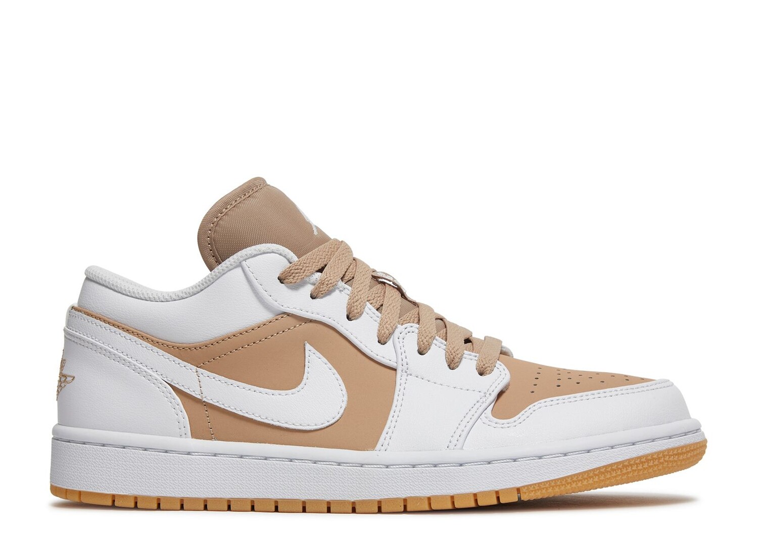 

Кроссовки Air Jordan Air Jordan 1 Low 'Hemp White', белый