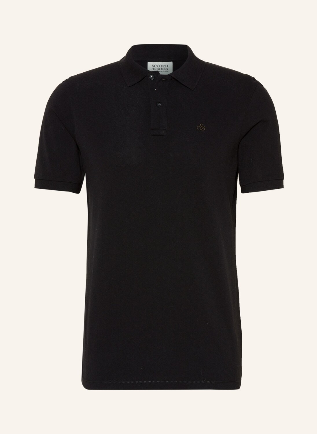 

Рубашка поло SCOTCH & SODA Piqué, черный
