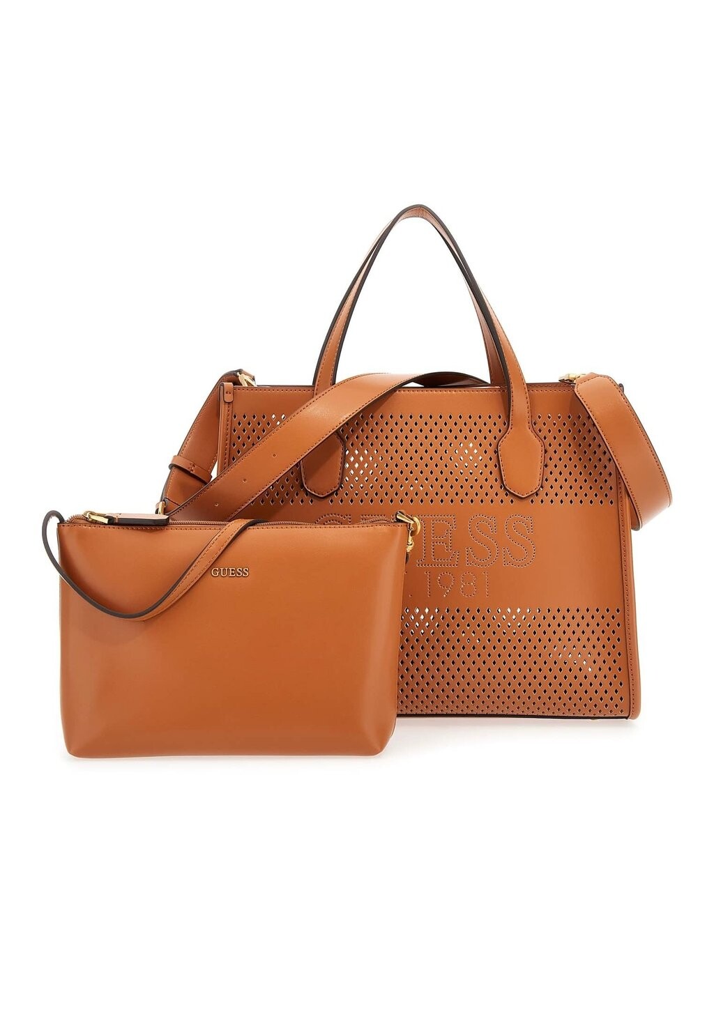 

Сумка Guess, коричневый