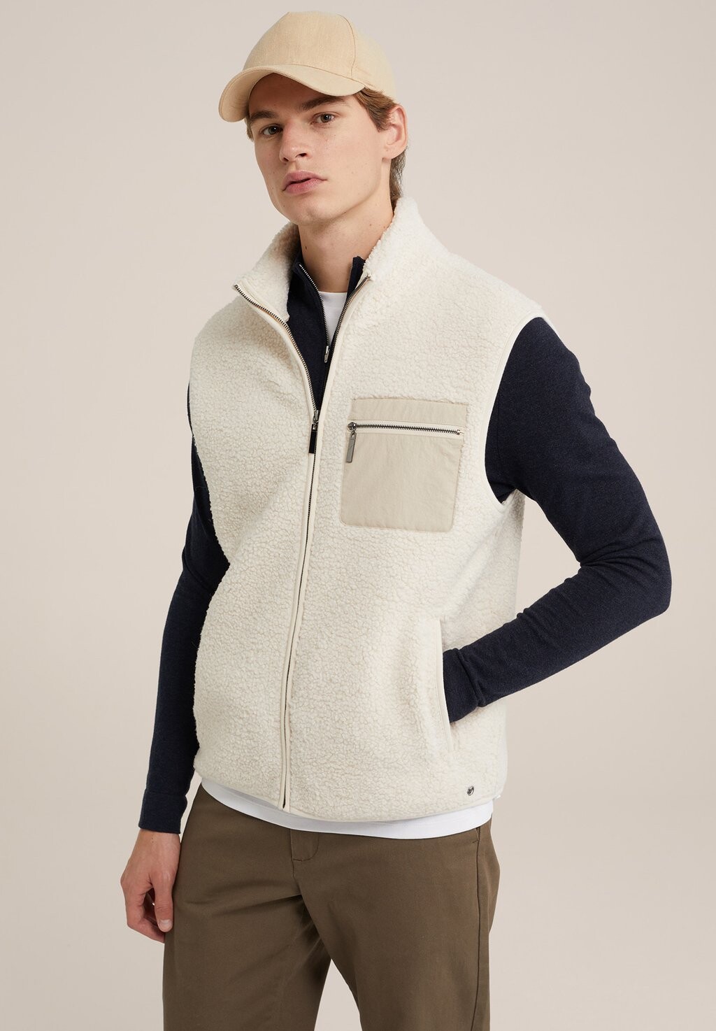 

Жилет WE Fashion, цвет white
