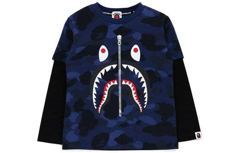 

Детская футболка A Bathing Ape, фиолетовый