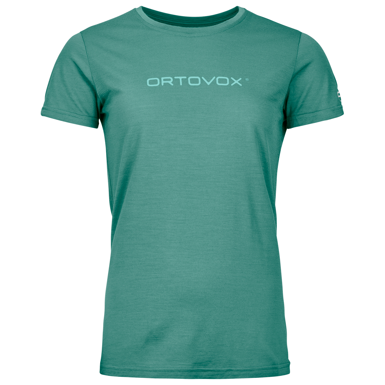 Рубашка из мериноса Ortovox Women's 150 Cool Brand T Shirt, цвет Arctic Grey