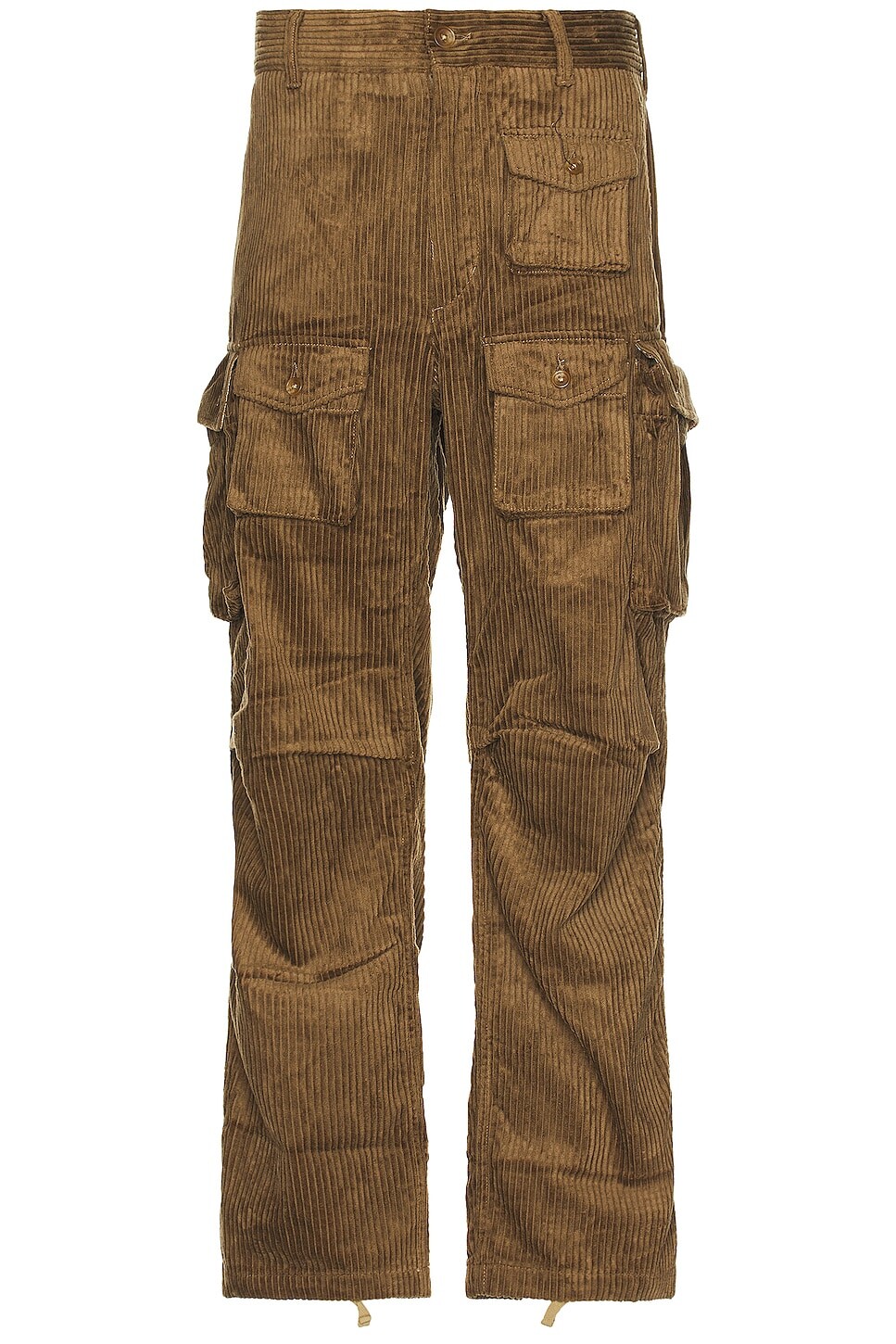 

Брюки Engineered Garments Fa, хаки
