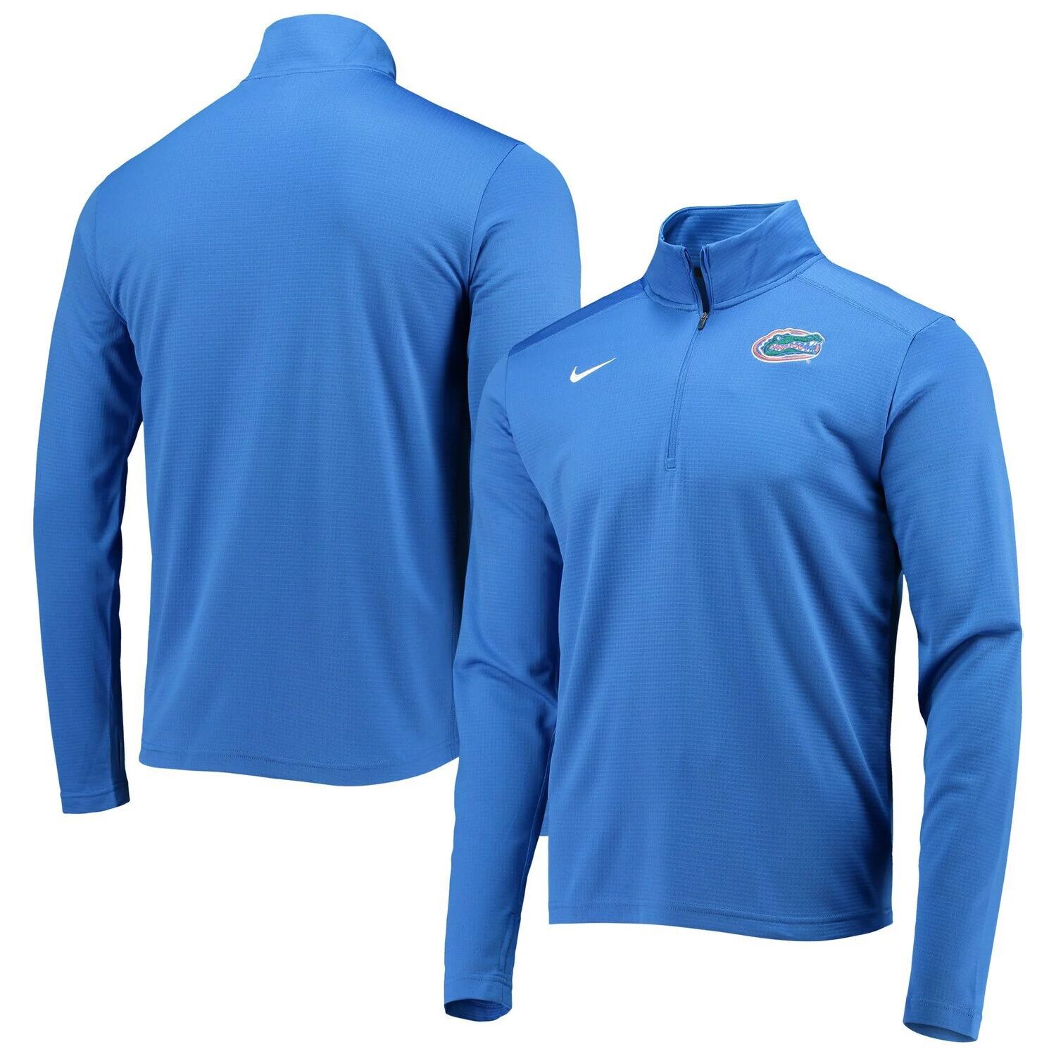

Мужская куртка с молнией длиной в четверть и логотипом Royal Florida Gators Primary Performance Pacer Performance Nike