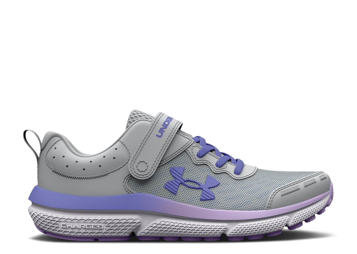 

Кроссовки Under Armour Assert 10 Ac Ps 'Mod Grey Nebula Purple', серый
