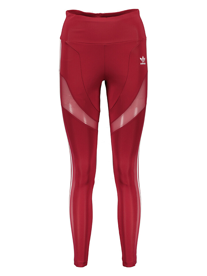 

Спортивные леггинсы adidas Trainings Adicolor Trefoil, красный