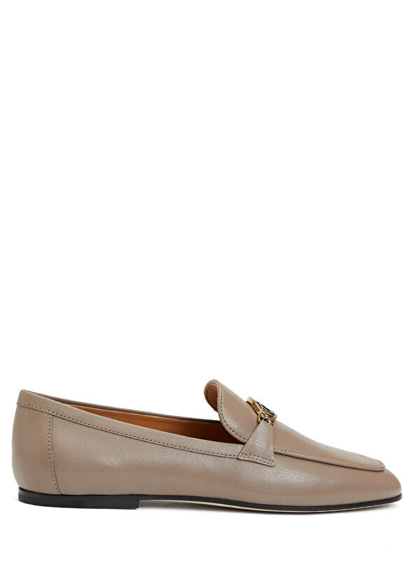 

Женские кожаные лоферы Tod'S, бежевый