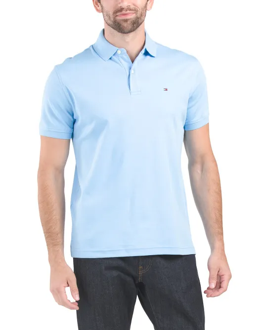 

Поло Richard с короткими рукавами Tommy Hilfiger, цвет Cornflower