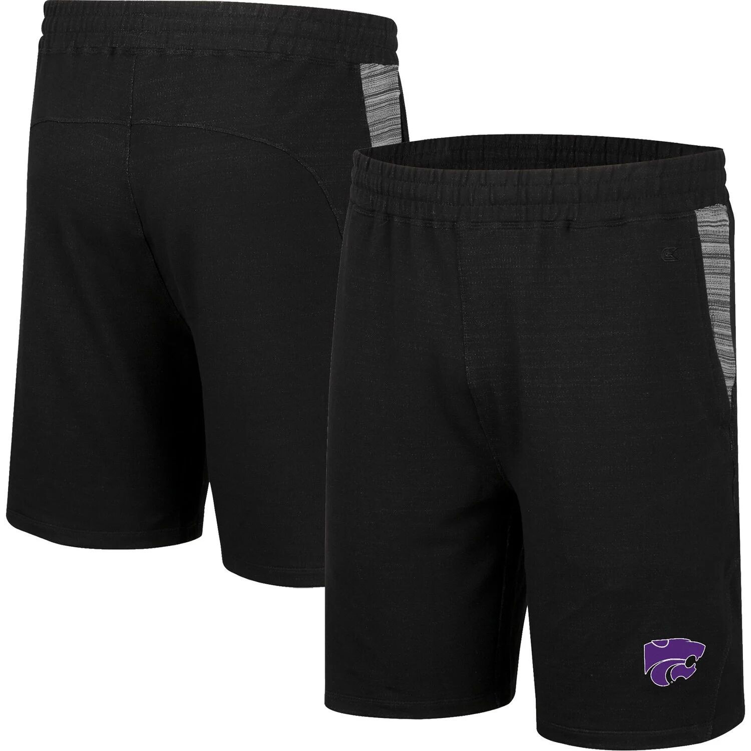 

Мужские черные шорты Kansas State Wildcats Wild Party Colosseum