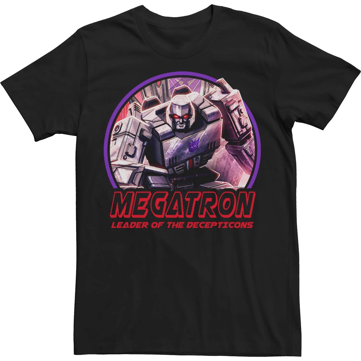 Мужская футболка Transformers: War For Cybertron Megatron Decepticon Leader Licensed Character