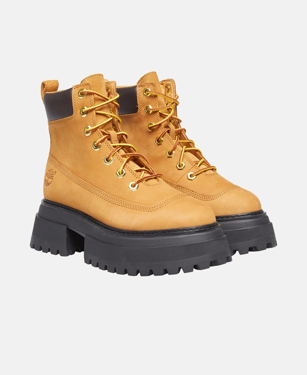 

Ботинки на шнуровке Timberland, кэмел