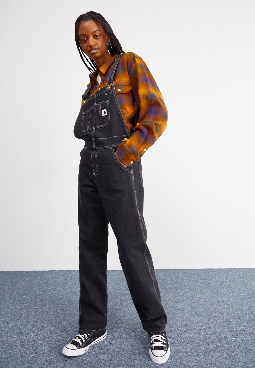 

Комбинезон Bib Overall Straight Carhartt WIP, черный