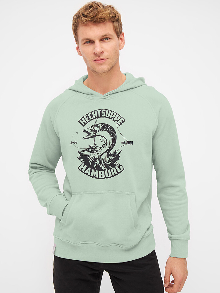 

Толстовка Derbe Hoodie, зеленый