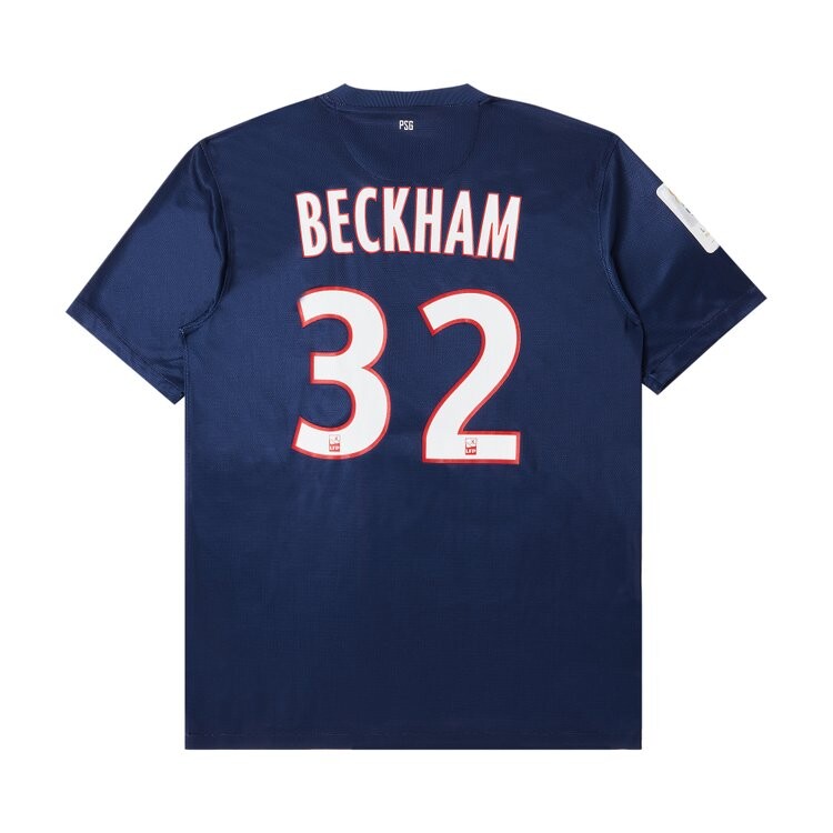 

Джерси Paris Saint-Germain Vintage Paris Saint-Germain Beckham #32 Home Stadium 'Navy', синий