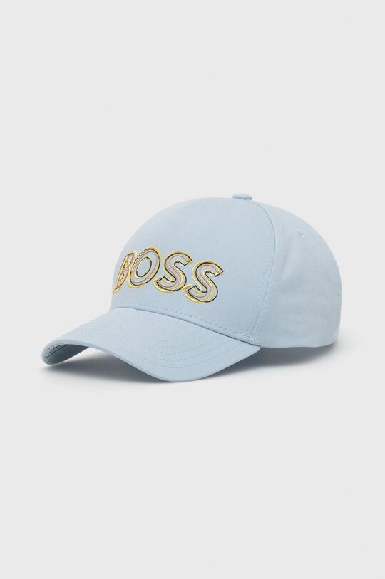 

Хлопковая кепка BOSS BOSS ATHLEISURE Boss Green, синий