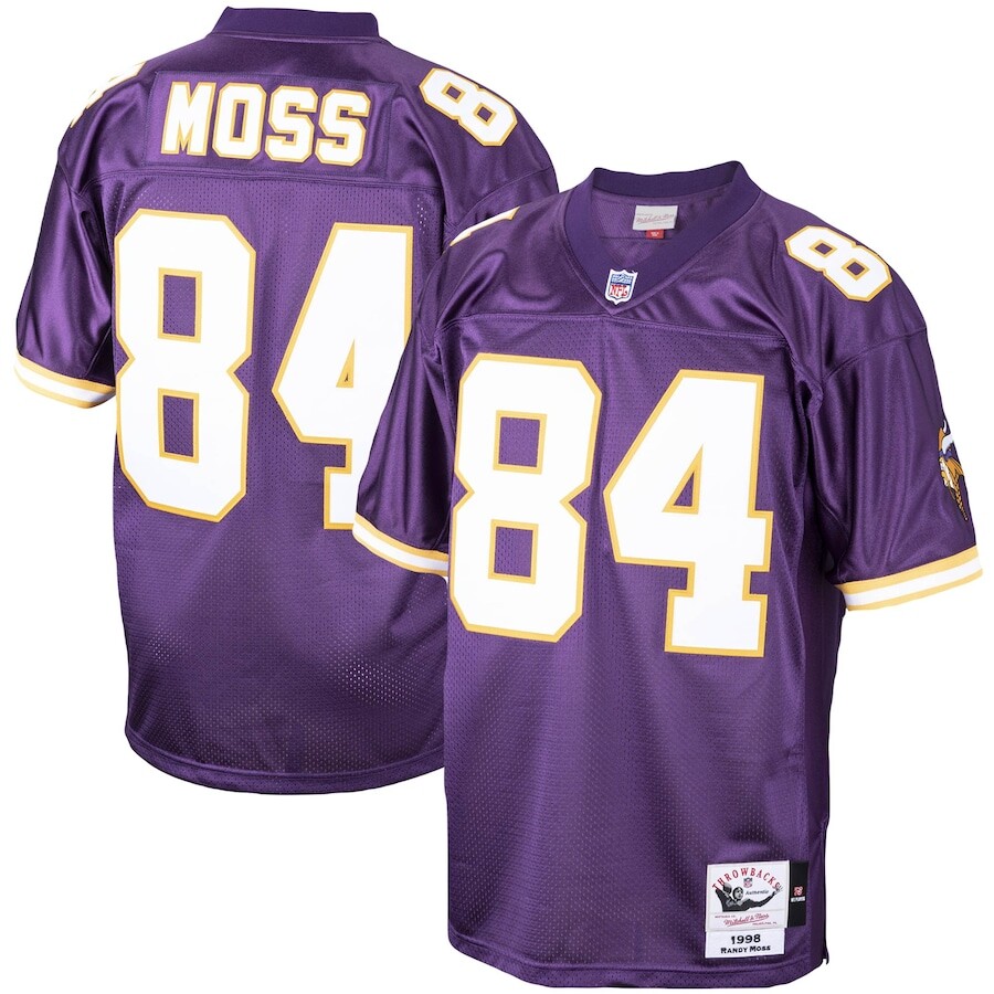 

Джерси Mitchell & Ness Minnesota Vikings, фиолетовый