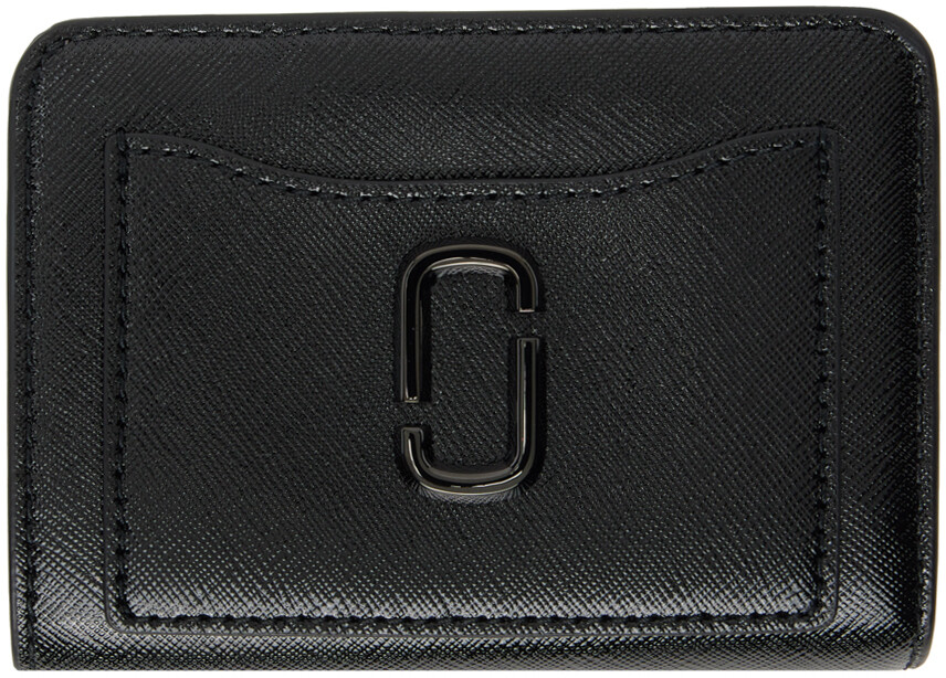 

Черный Мини-компактный кошелек Marc Jacobs