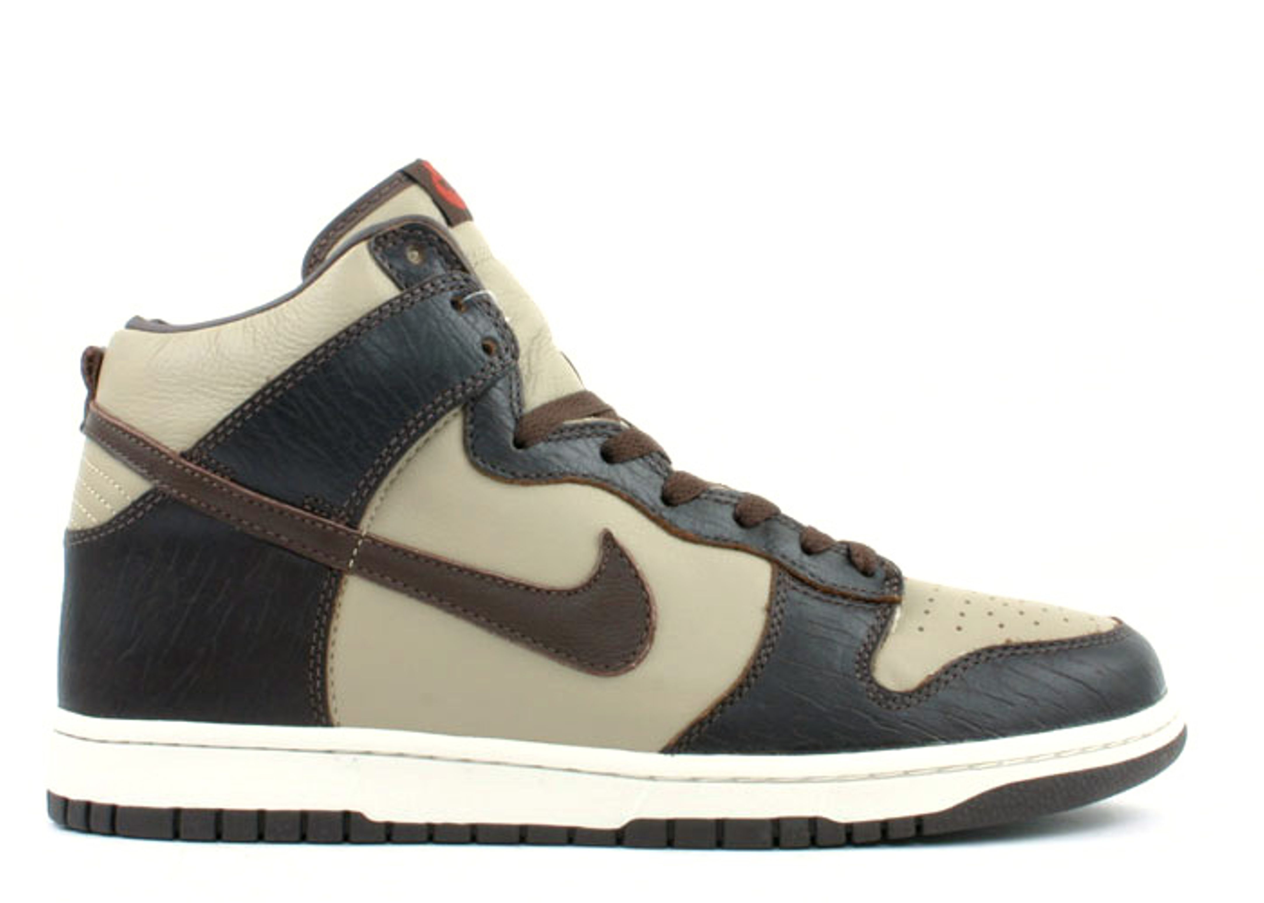 Кроссовки Nike Dunk High Premium, коричневый