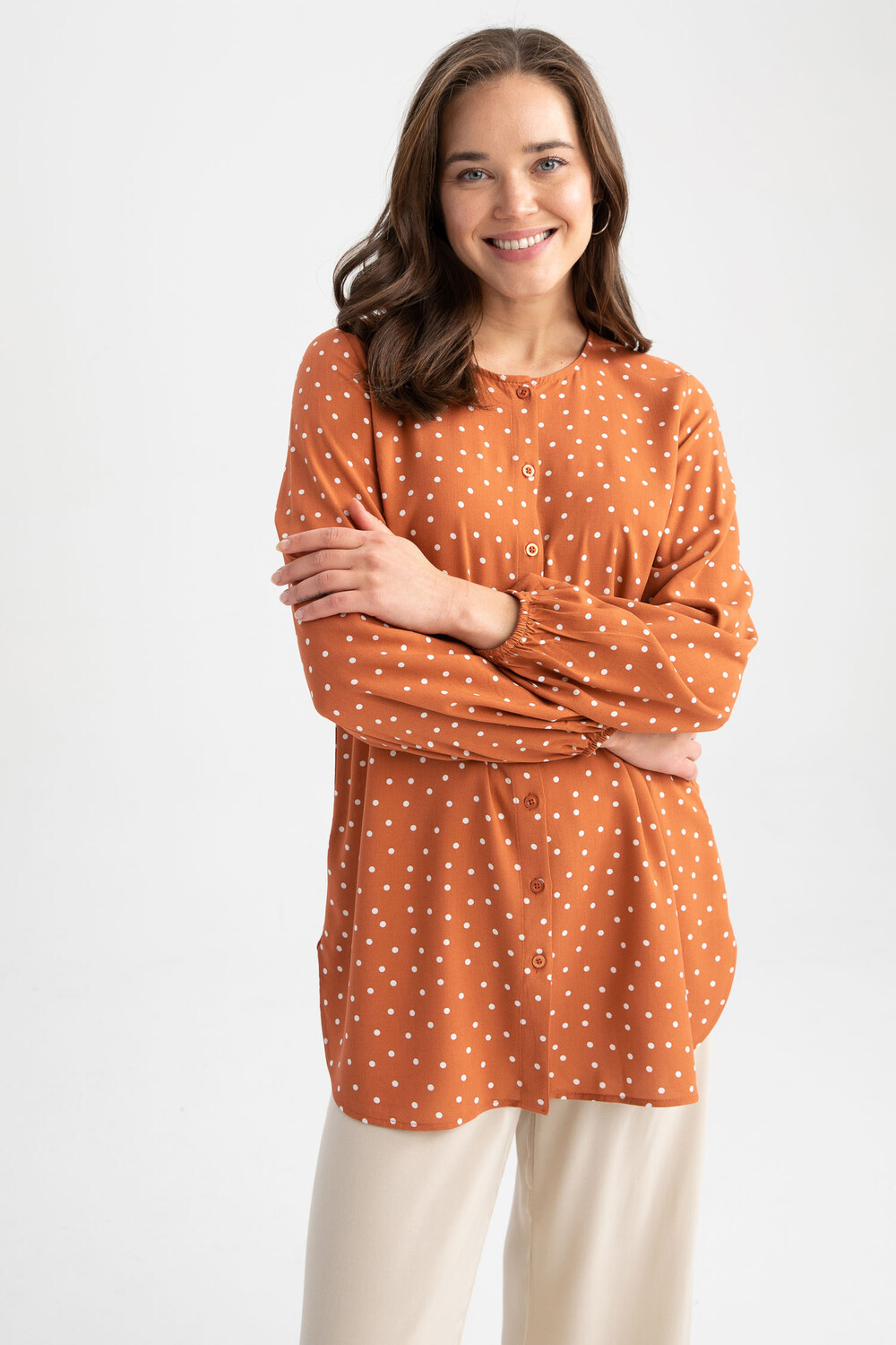 

Туника DeFacto Long REGULAR FIT, оранжевый