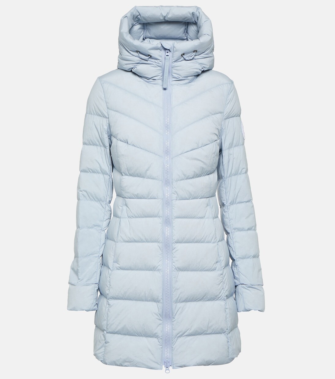 

Стеганое пуховик clair Canada Goose, синий