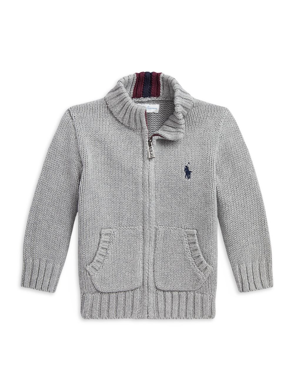 

Вязаный свитер на молнии для мальчика Polo Ralph Lauren
