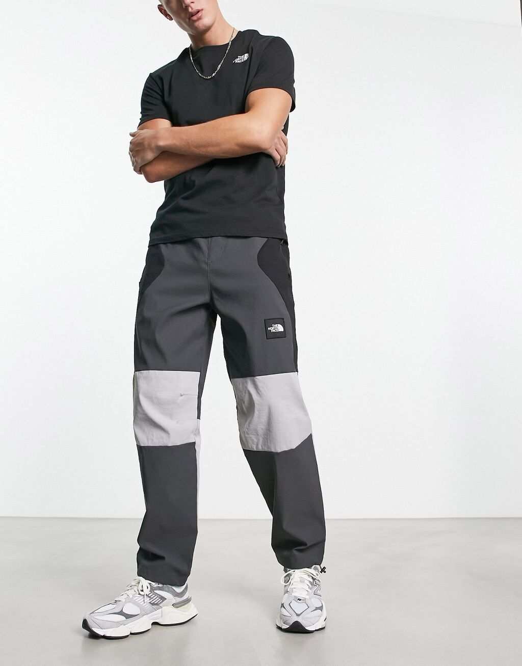 

Черно-серые спортивные брюки The North Face NSE Carduelis