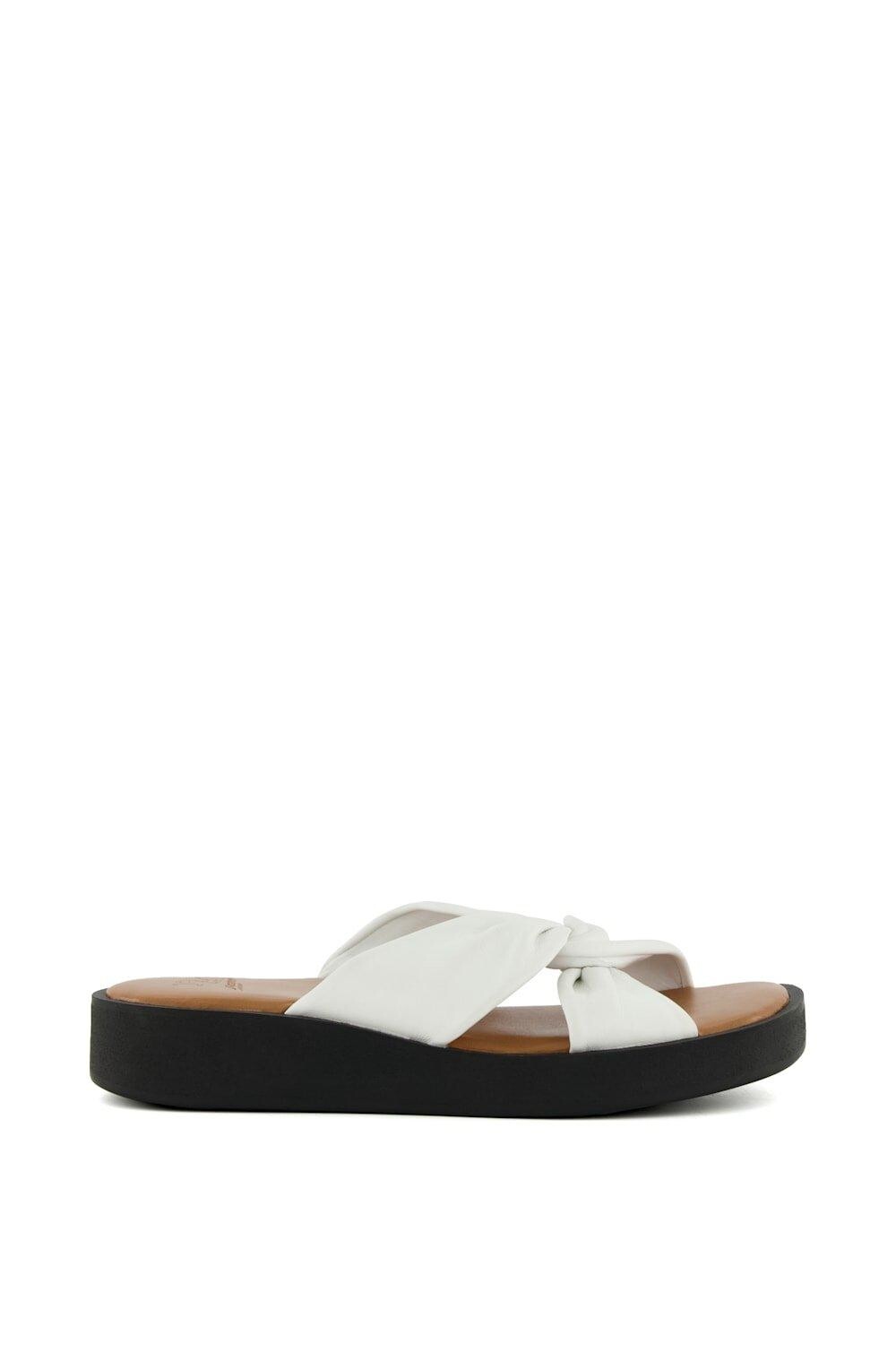 

Кожаные сандалии "Лизо" Dune London, белый