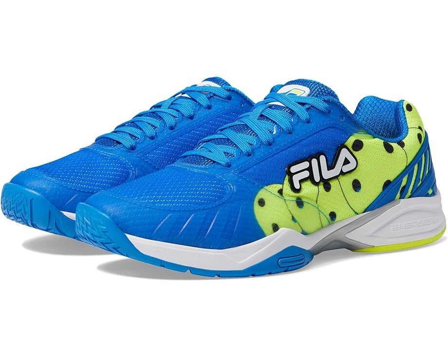 

Кроссовки Fila Volley Zone, цвет Electric Blue/White/Safety Yellow