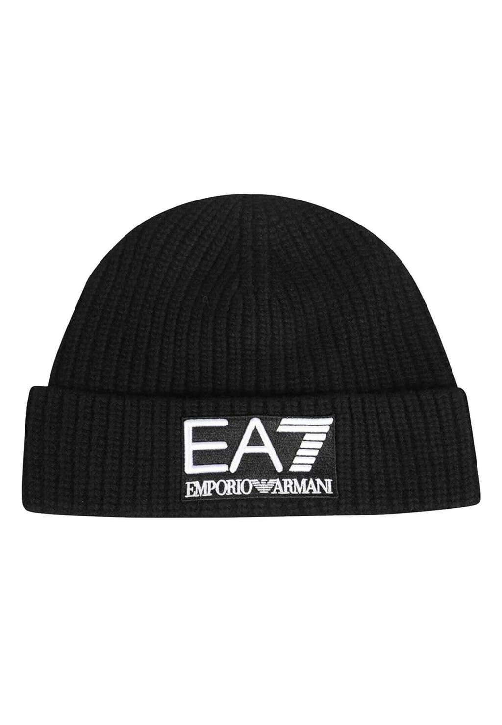 

Шапка-бини EA7 Emporio Armani, черная