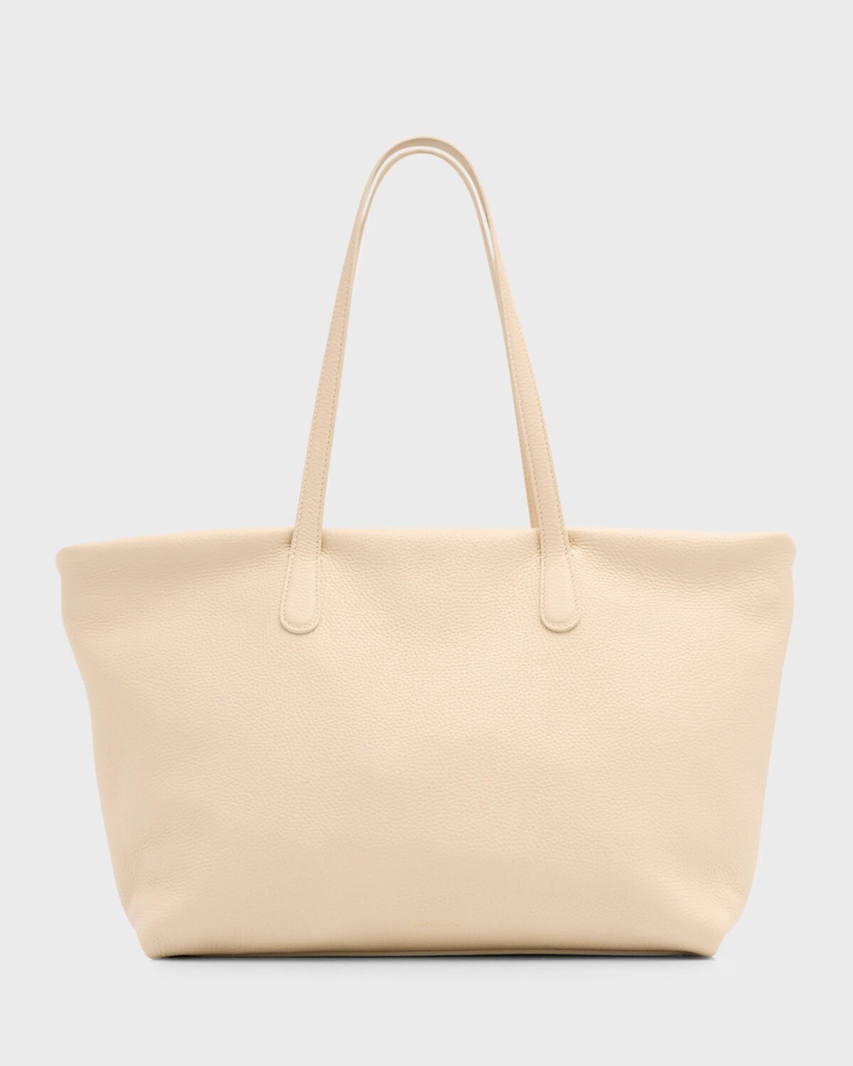 

Кожаная большая сумка на молнию на каждый день Mansur Gavriel, цвет Avorio