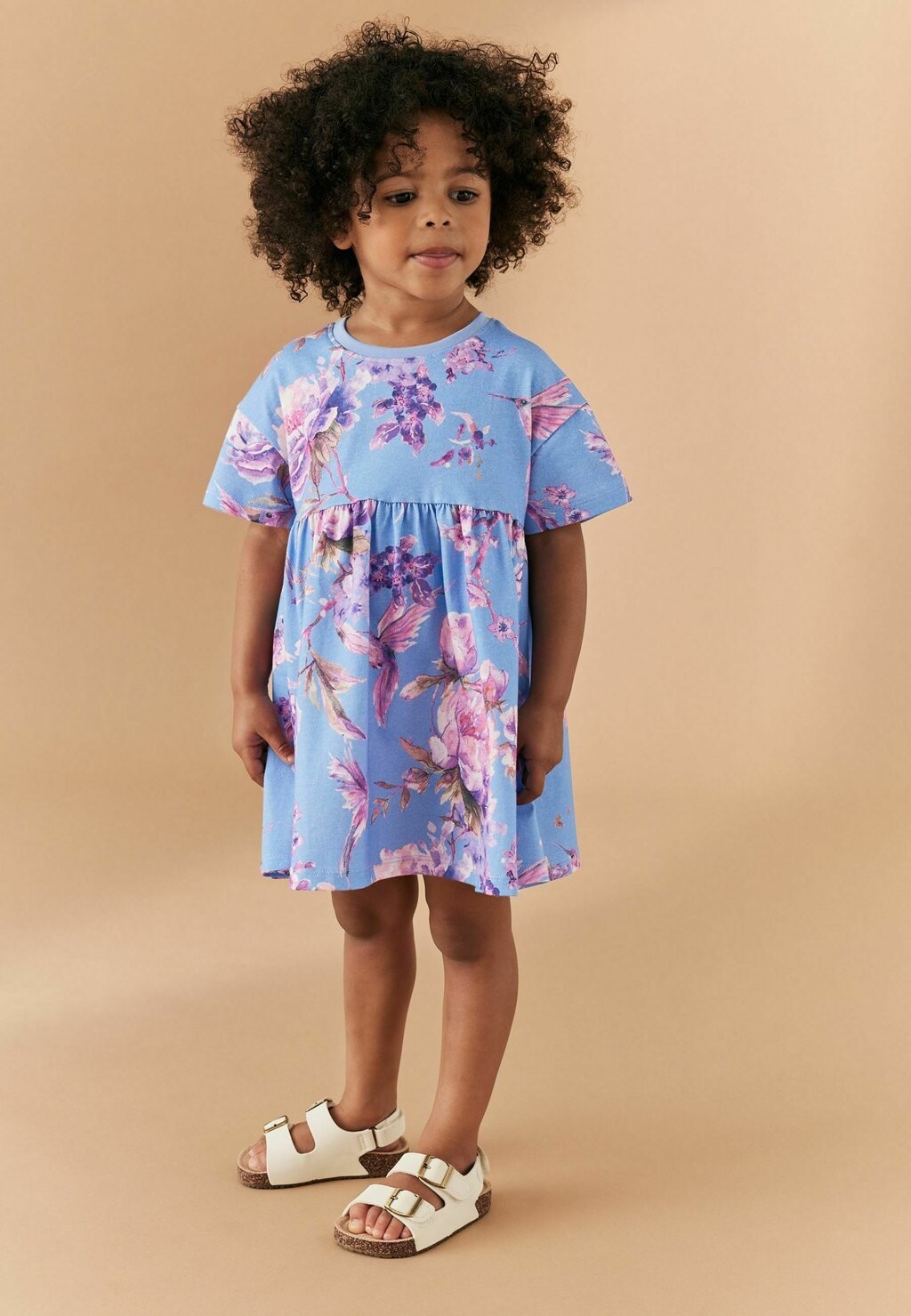 

Платье из джерси Regular Fit Next, цвет blue floral