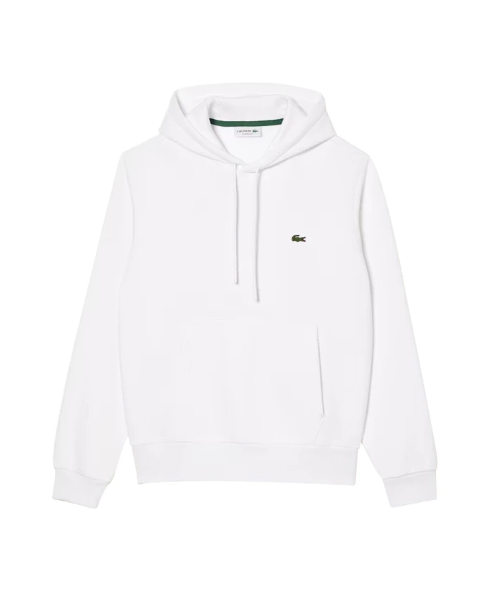 

Свитер на молнии, спортивный повседневный стиль. Lacoste, белый