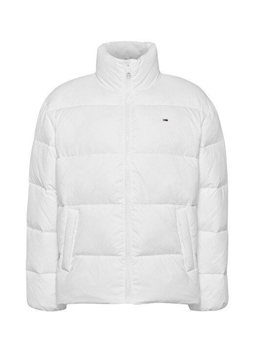 

Белое женское пальто Tommy Jeans, Белый