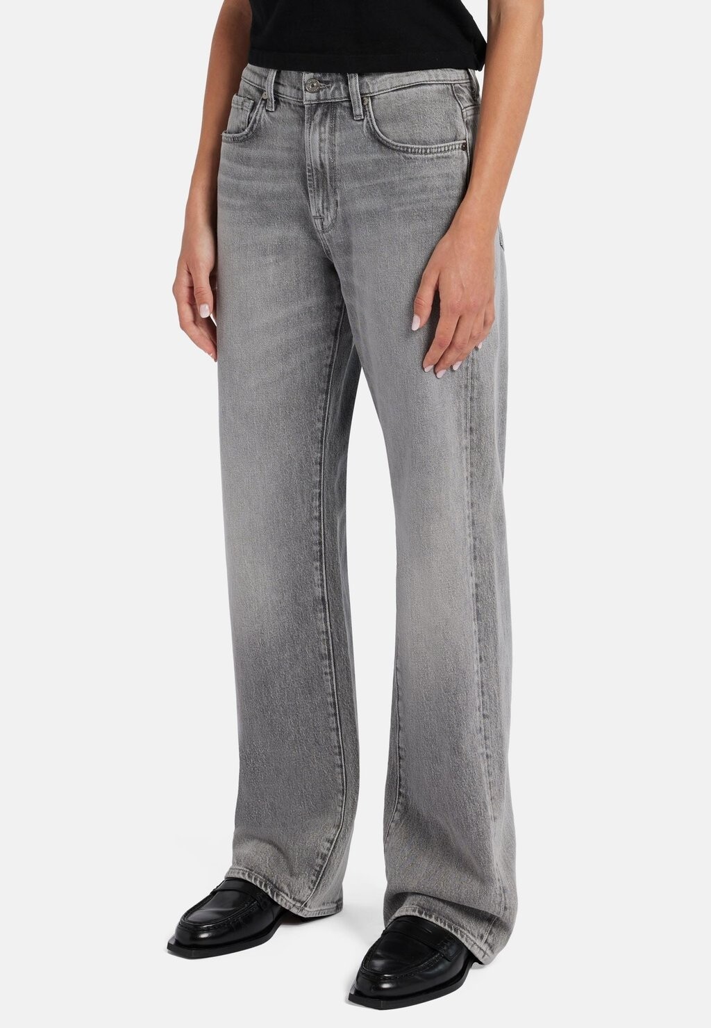 

Джинсы прямые 7 for all mankind, серый