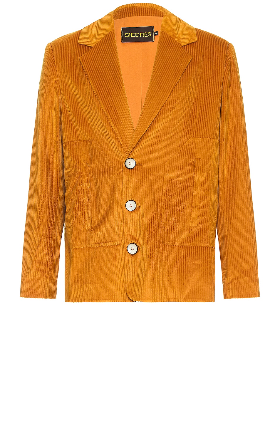 Куртка Siedres Corduroy Suit, цвет Mustard