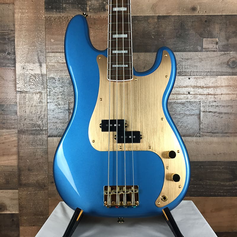 Басс гитара Squier 40th Anniversary Precision Bass Lake Placid Blue, Free Ship, 027
