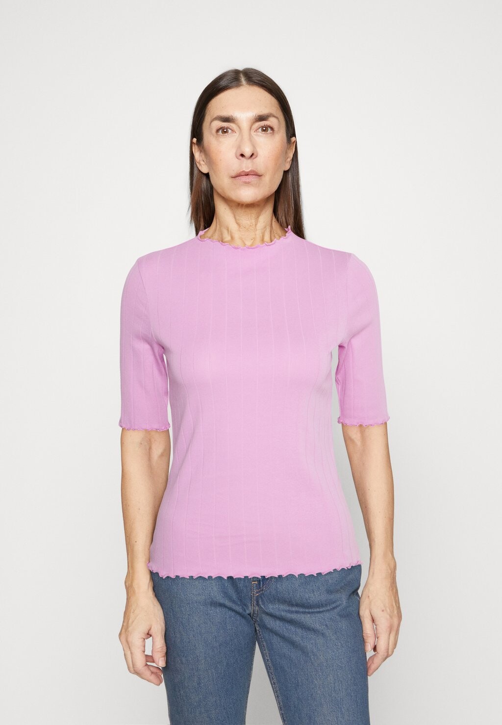 

Футболка с принтом edc by Esprit, Розовый