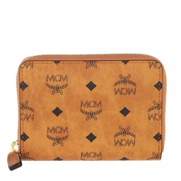 

Кошелек m-veritas zipped wallet mini cognac Mcm, коричневый