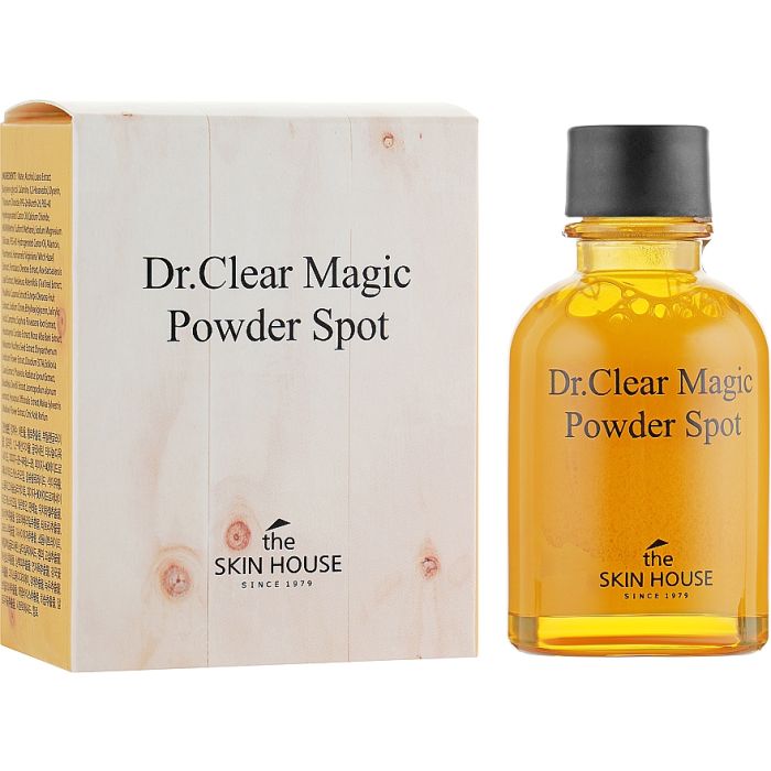 Пудра для лица Dr. Clear Magic Polvos Anti imperfecciones The Skin House, 30 средство для устранения воспалений the skin house dr clear magic powder spot