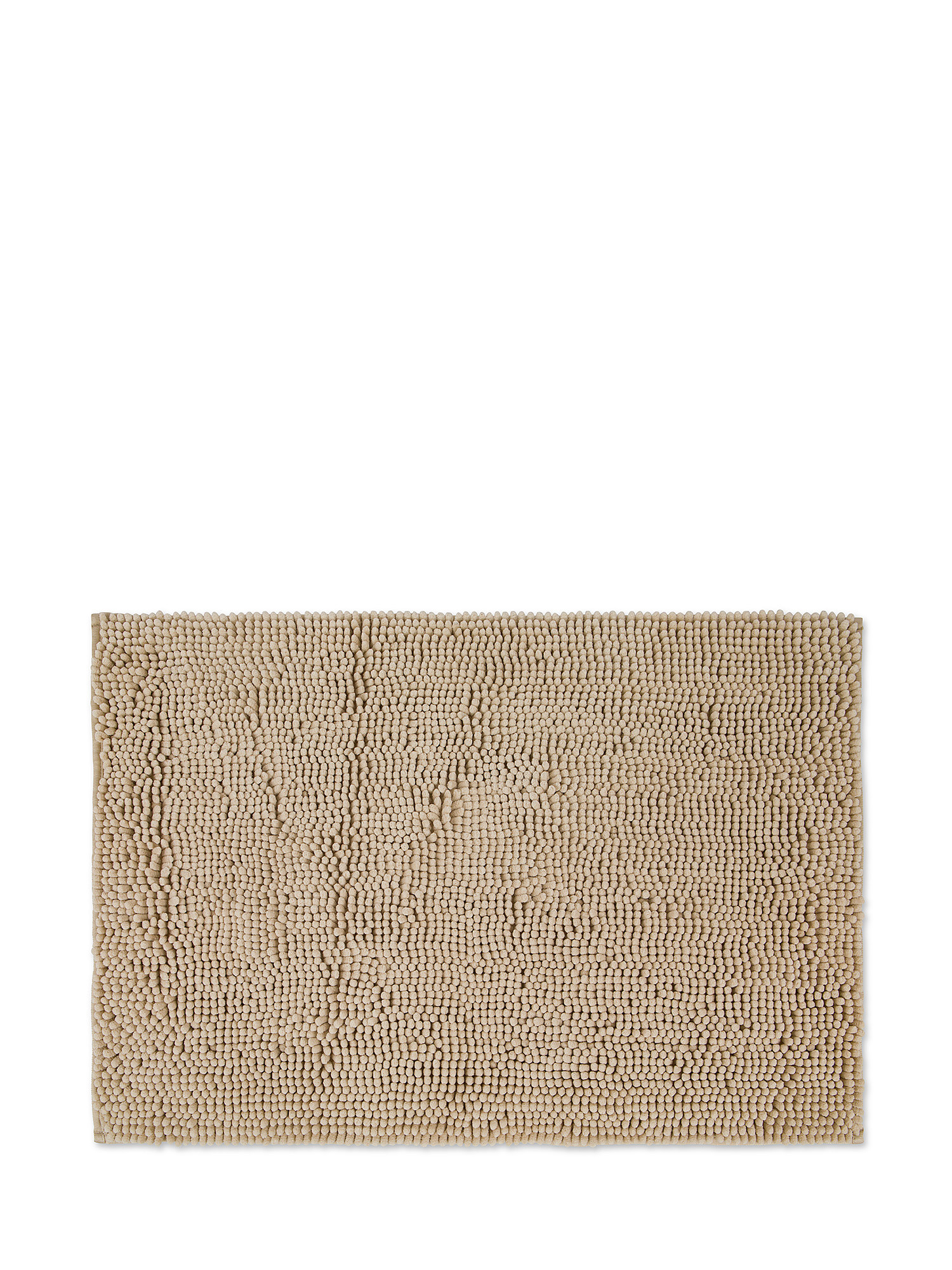 Zefiro однотонный хлопковый коврик для ванной комнаты, бежевый
