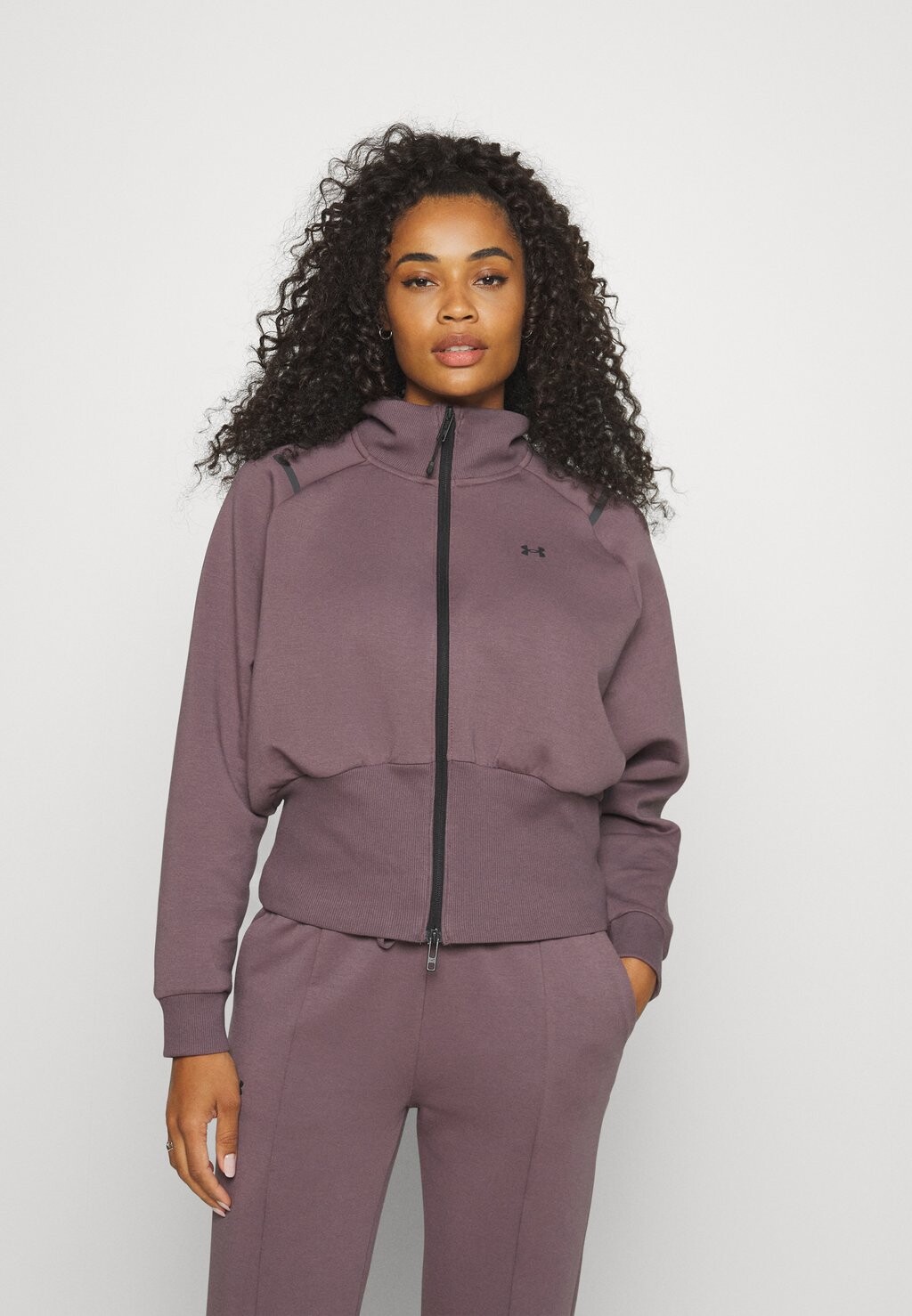 

Толстовка на молнии Under Armour UNSTOPPABLE NOVELTY, пепельно-серо-коричневый/черный