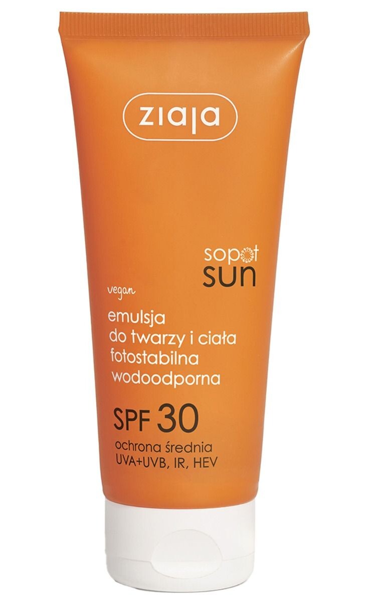 

Лосьон для загара Ziaja Sopot Sun SPF30, 100 мл
