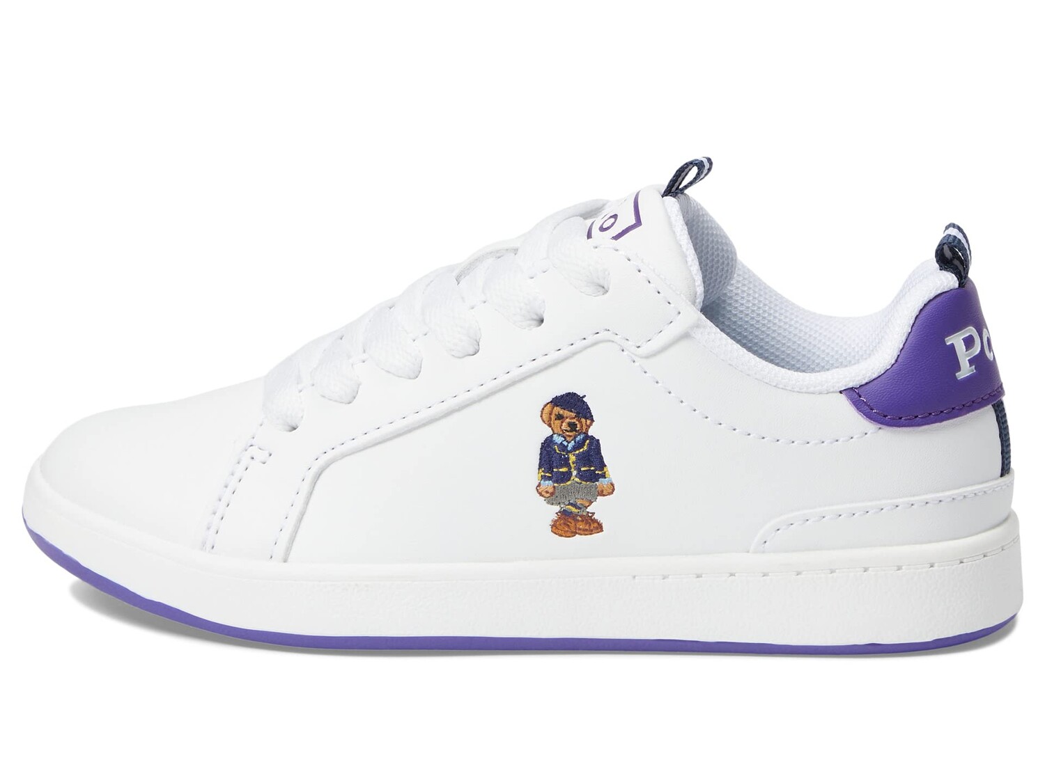 

Кроссовки Polo Ralph Lauren Kids Heritage Court Bear (Little Kid)