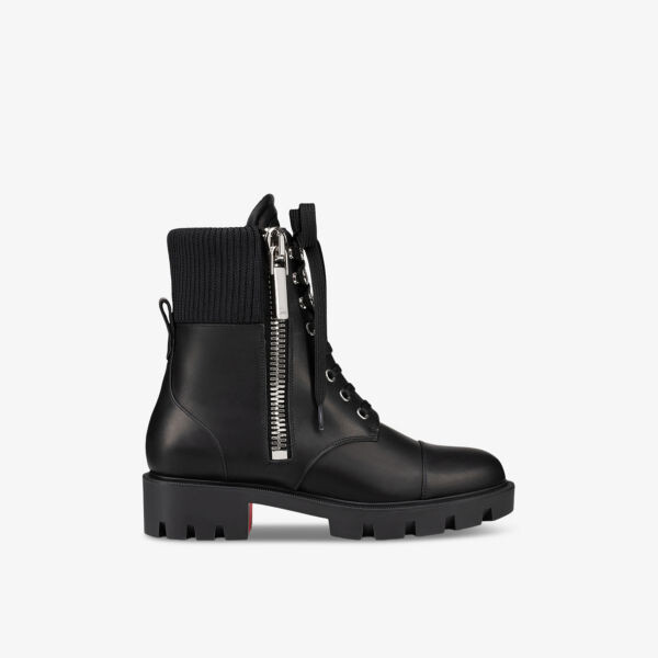 

Кожаные ботинки En Hiver Lug Christian Louboutin, черный