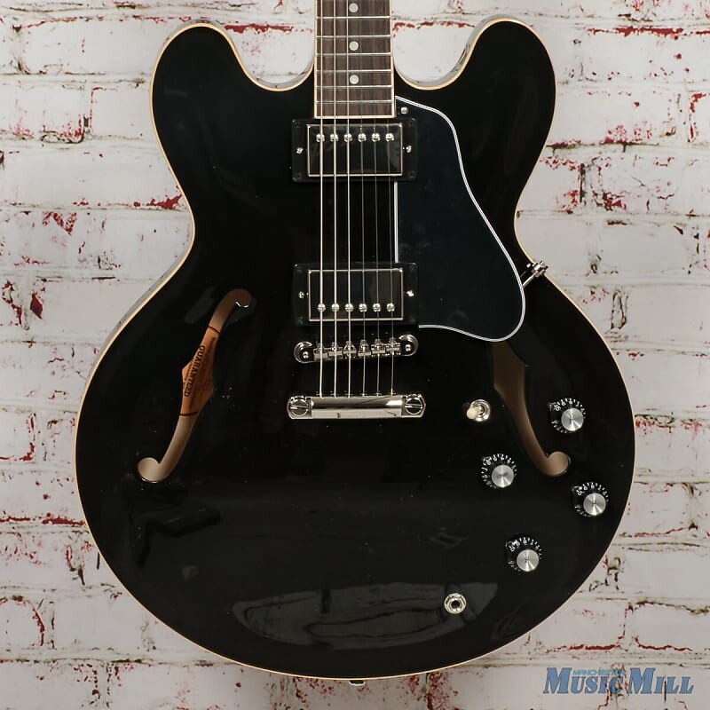 

Электрогитара Gibson ES-335 - Semi-Hollow Electric Guitar - Vintage Ebony