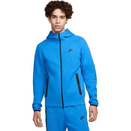 

Флисовая худи Nike Tech, цвет Fotoblau/Schwarz
