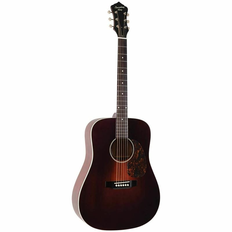 цена Акустическая гитара Recording King RDS-11-FE3 Series 11 Brown Dreadnought Acoustic Electric Guitar