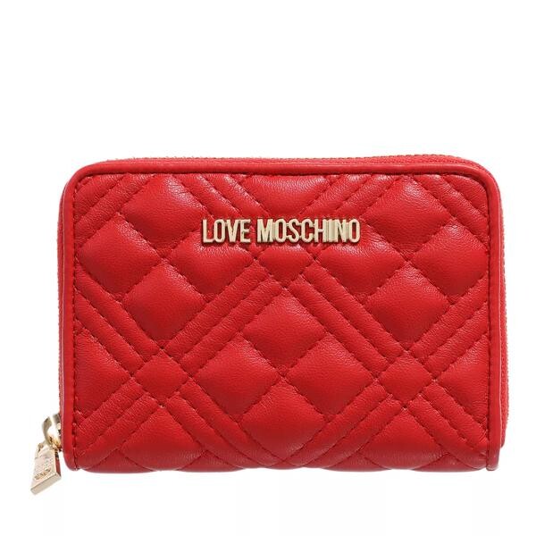 

Кошелек portaf.quilted pu rosso rosso Love Moschino, красный